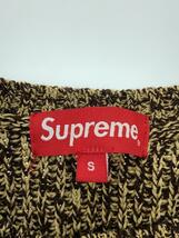 Supreme◆SMALL BOX LOGO Melange Rib Knit Sweater/セーター/S/コットン/CML/ニット_画像3