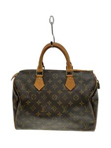 LOUIS VUITTON◆1)スピーディ30_モノグラム・キャンバス_BRW/PVC/BRW