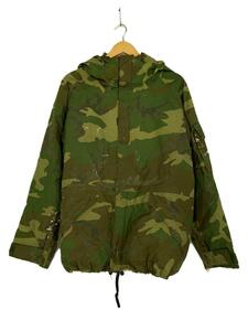 US.ARMY◆PARKA COLD WEATHER CAMOUFLAGE/マウンテンパーカ/L/ナイロン/グリーン/カモフラ