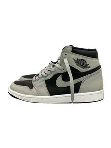 NIKE◆AIR JORDAN 1 RETRO HIGH OG_エアジョーダン 1 レトロ ハイ OG/27cm/GRY