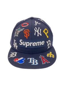 Supreme◆20ss/MLB New Era Box Logo/キャップ/ネイビー/7 5/8/メンズ