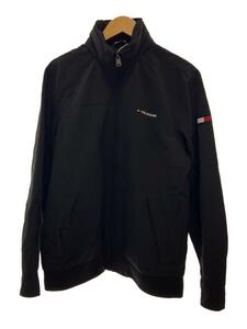 TOMMY HILFIGER◆セーリングジャケット/L/ナイロン/BLK/78B2079