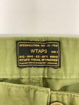 WTAPS◆ストレートパンツ/2/コットン/KHK/無地/162GWDT-PTM01_画像4