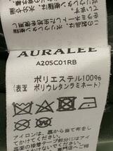 AURALEE◆コート/-/ポリエステル/KHK/A20SC01RB/20SS/ソフトラバーステンカラーコート_画像5