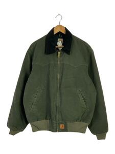 Carhartt◆サンタフェジャケット/L/コットン/KHK/無地/J14MOS