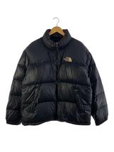 THE NORTH FACE◆ダウンジャケット/XL/ナイロン/BLK/無地_画像1