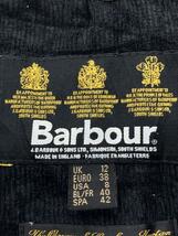 Barbour◆ジャケット/12/コットン/GRY/無地/L1908/SHORT NEWMARKET/2000年製/_画像3