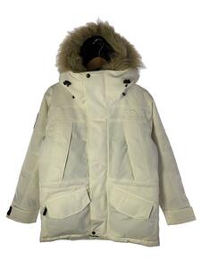 THE NORTH FACE◆UNDYED ANTARCTICA PARKA_アンダイド アンタークティカ パーカ/XS/ナイロン/WHT