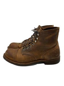 RED WING◆レースアップブーツ/28cm/BRW/レザー/8085