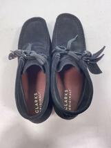 Clarks◆シューズ/UK9/BLK/スウェード/61609001/ブラック/wallabeeBT GTX/箱有/美品_画像3