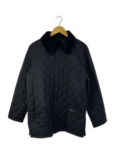 Barbour◆LIDDESDALE JACKET/キルティングジャケット/S/ポリエステル/NVY/MQU0001NY91