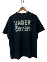 UNDERCOVER◆UNDERWORLDコラボTシャツ/XL/コットン/BLK/プリント_画像2