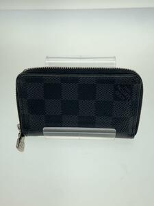 LOUIS VUITTON◆ルイヴィトン/カードケース/-/BLK/総柄/メンズ/M63076