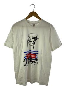 Supreme◆Tシャツ/M/コットン/WHT/Jean Paul GAULTIER Tee