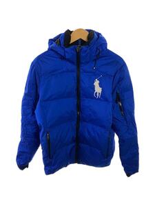 POLO RALPH LAUREN◆ダウンジャケット/S/ナイロン/BLU/710585152003