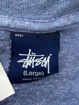 STUSSY◆Tシャツ/L/コットン/BLU_画像3