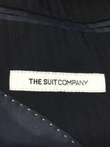 THE SUIT COMPANY◆2B/シングル/背抜き/スーツ/ポリエステル/ネイビー/ストライプ_画像3