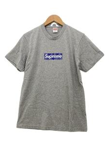Supreme◆Tシャツ/S/コットン/GRY