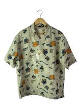 THE NORTH FACE◆S/S ALOHA VENT SHIRT_ショートスリーブアロハベントシャツ/L/ポリエステル/BEG_画像1