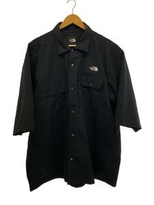 THE NORTH FACE◆S/S TRIP FIELD SHIRT/XL/ポリエステル/BLK