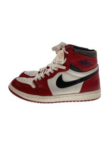 NIKE◆AIR JORDAN 1 RETRO HIGH OG_エアジョーダン 1 レトロ ハイ OG/25cm/RED