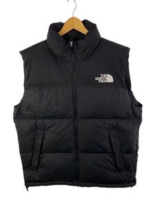 THE NORTH FACE◆ダウンジャケット_ND92232/XL/ナイロン/ブラック/無地/NUPTSE VEST/ダウンベスト