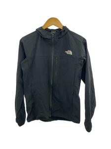 THE NORTH FACE◆MOUNTAIN SOFTSHELL HOODIE_マウンテンソフトシェルフーディ/M/ナイロン/BLK