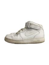 NIKE◆AIR FORCE 1 MID 07_エアフォース 1 ミッド 07/28cm/WHT_画像1