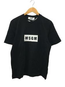 MSGM◆Tシャツ/S/コットン/BLK/251GSY90-193E