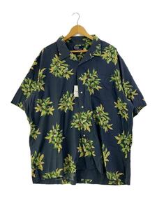 POLO RALPH LAUREN◆半袖シャツ/XXL/-/NVY/総柄/ハイビスカス