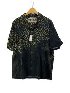 OUR LEGACY◆BOX SHIRT SHORTSLEEVE - DARK FLOWER半袖シャツ/BLK/総柄/M2232BDF