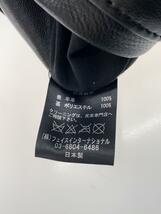 666 Leather Wear◆レザージャケット・ブルゾン/XL/-/BLK_画像4