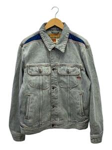 DIESEL◆Gジャン/L/コットン/GRY/無地/D-Barcy-Rs