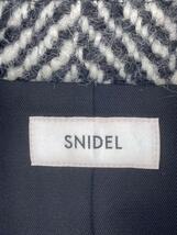 SNIDEL◆2023/オーバーボックスジャケットコート/0/ウール/GRY/swfc235037_画像3