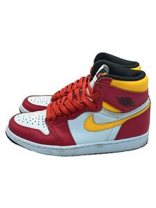 NIKE◆AIR JORDAN 1 RETRO HIGH OG_エアジョーダン1 レトロ ハイ OG/24.5cm/PNK