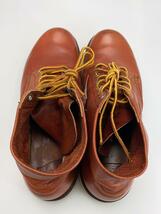 RED WING◆6 CLASSIC ROUND/ブーツ/US7.5/BRW/レザー/8166_画像3