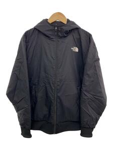 THE NORTH FACE◆REVERSIBLE TECH AIR HOODIE_リバーシブルテックエアフーディ/L/ナイロン/BLK