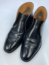 scotch grain◆チャッカブーツ/25.5cm/BLK/レザー/H-0566_画像2