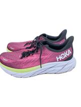 HOKA ONE ONE◆ホカオネオネ/W CLIFTON 8 WIDE/ローカットスニーカー/25cm/PNK/1121375 BGIR_画像1