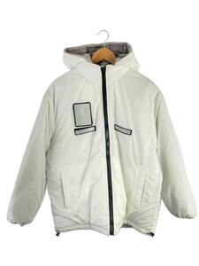 X-girl◆22AW/FACE PATCH REVERSIBLE PARKA//M/ポリエステル/WHT/105224021012