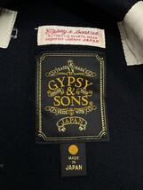 Gypsy&Sons◆MELTON FEARNOUGHT VEST/2/ウール/NVY/GS2329906_画像3