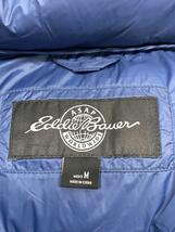 EDDIE BAUER◆ダウンジャケット/M/ポリエステル/NVY_画像3