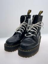 Dr.Martens◆JADON 8EYE BOOT/ジェイドンブーツ/レースアップブーツ/UK8/BLK/レザー_画像2