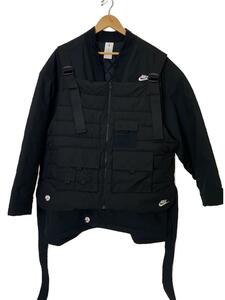 NIKE◆ジャケット/XL/コットン/BLK/無地/DR0099-010/23SS NRG CF 2+1 Jacket