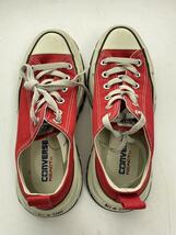 CONVERSE◆Trekwave/REACT/ローカットスニーカー/23.5cm/RED/キャンバス/1SD479_画像3