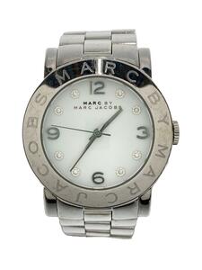 MARC BY MARC JACOBS◆クォーツ腕時計/アナログ/-/WHT/mbm3054