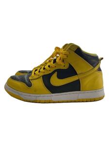 NIKE◆DUNK HIGH SP_ダンク ハイ SP/28cm/YLW