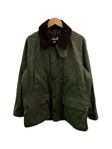 Barbour◆24ss/OS PEACHED BEDALE/40/ポリエステル/KHK/無地/241MCA0933