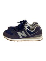 NEW BALANCE◆ローカットスニーカー/27.5cm/NVY/スウェード/ML574HRJ_画像1