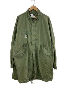 US.ARMY◆モッズコート/L/コットン/KHK/無地/8415-782-3219/70s/M-65/ライナー、フード欠